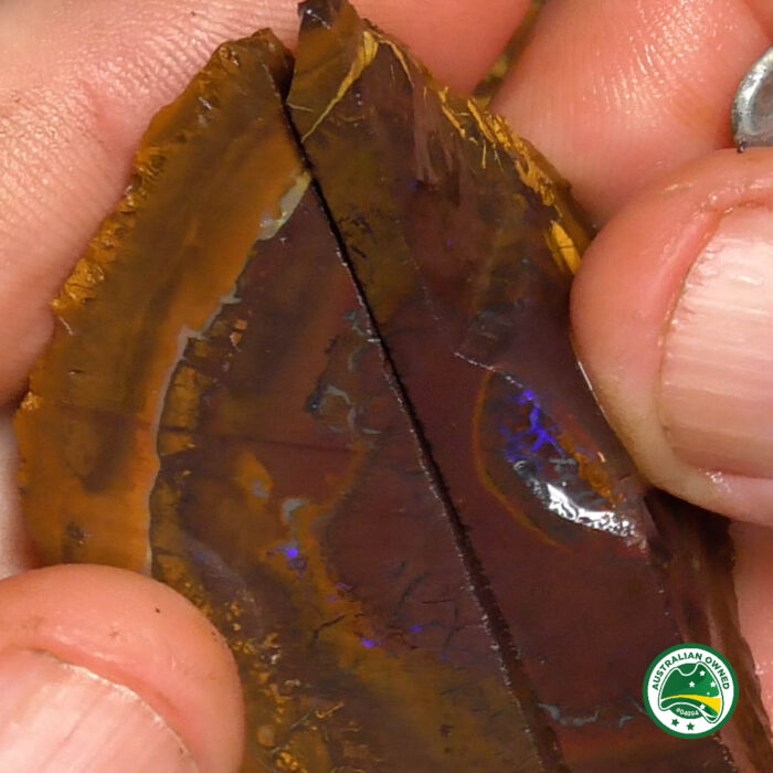 Queensland Koroit Boulder Rough Opal Parcel - Ro2360 - Image 3