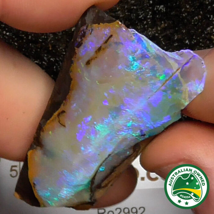 Boulder Opal Single Rough - Ro2992 - Image 9