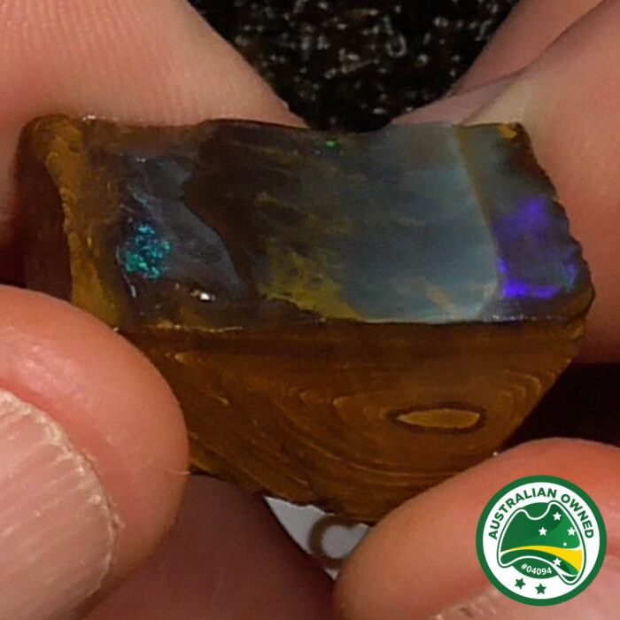 Boulder Opal Single Rough - Ro2998 - Image 4