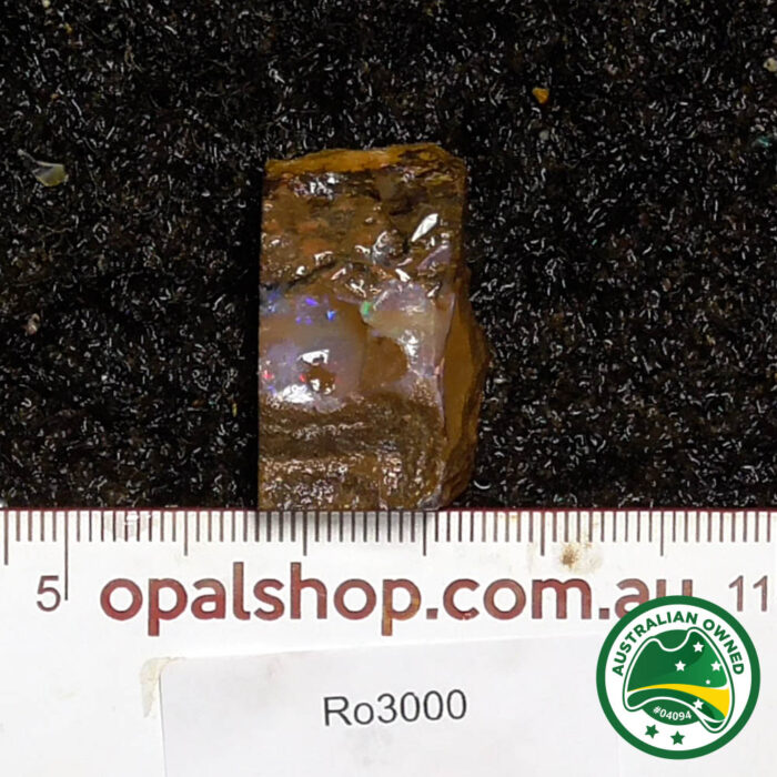 Boulder Opal Single Rough - Ro3000 - Image 2