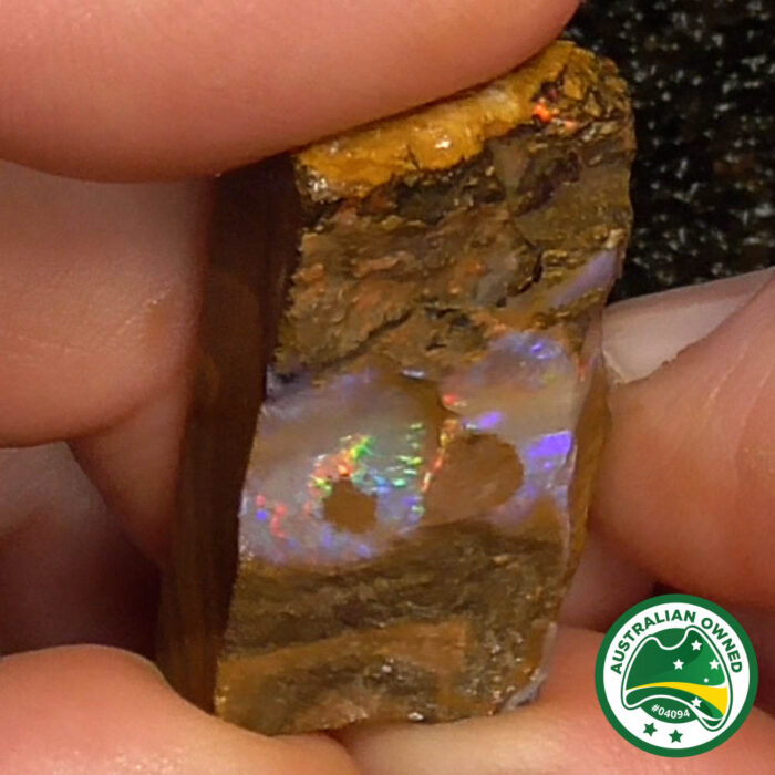 Boulder Opal Single Rough - Ro3000 - Image 9