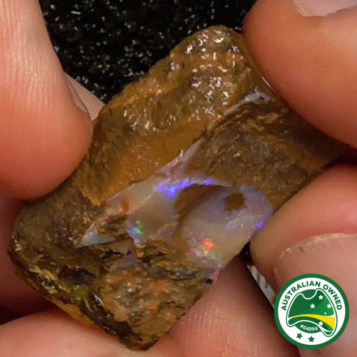 Boulder Opal Single Rough - Ro3000 - Image 4