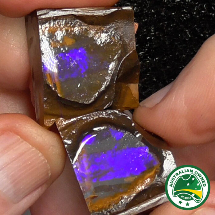 Queensland Boulder Rough Opal Pair - Ro3080 - Image 5