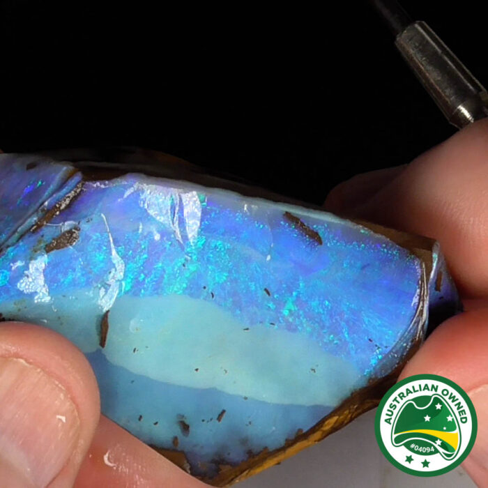 Boulder Opal Single Rough - Ro3172 - Image 5