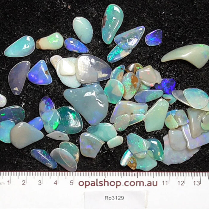 Mixed Regions Rubbed Opal Parcel - Ro3129